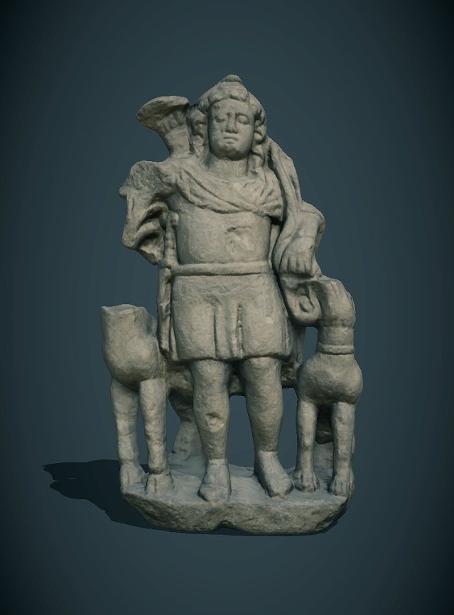 thatmuseumguy's tweet photo. Great to see @SwkHeritage’s ‘The Roman Hunter God’ feature in the #BBCCivilisations app! https://t.co/x6lOBoWdZM