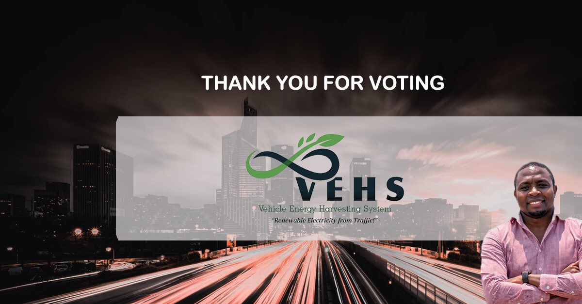 VEHS_Energy's tweet photo. Voting has officially close

Thank you for voting for @c_mokoenene. We continue supporting him right through to the final stage selection: The Final Pitch in Amsterdam.
Keep track of his performance online. 
Thank you for your support https://t.co/F5B3o0Jjc4