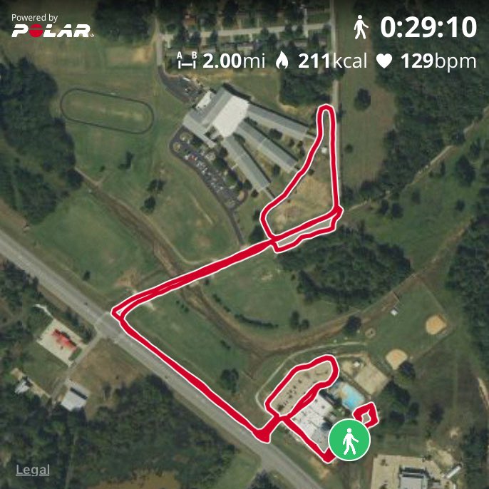 MrsRoseWW5Math's tweet photo. #PolarBEAT walking out some sore legs. Got some good work in. @MrsDocWW6Math https://t.co/l96gelqAmJ