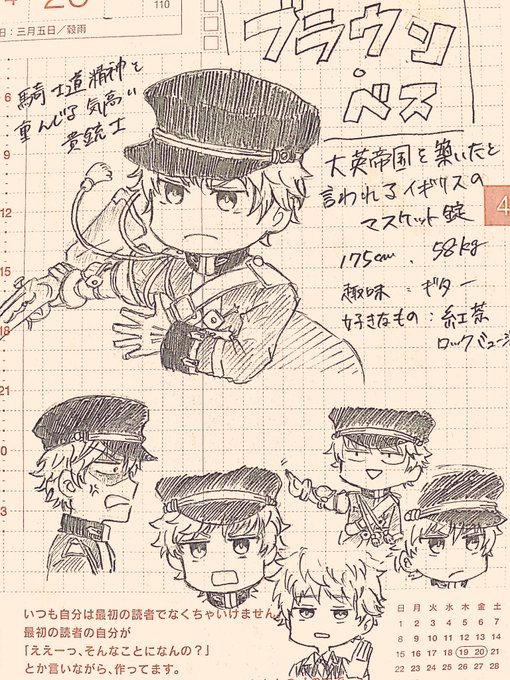 せんじゅーし模写練習
みんな可愛くて好きです 
