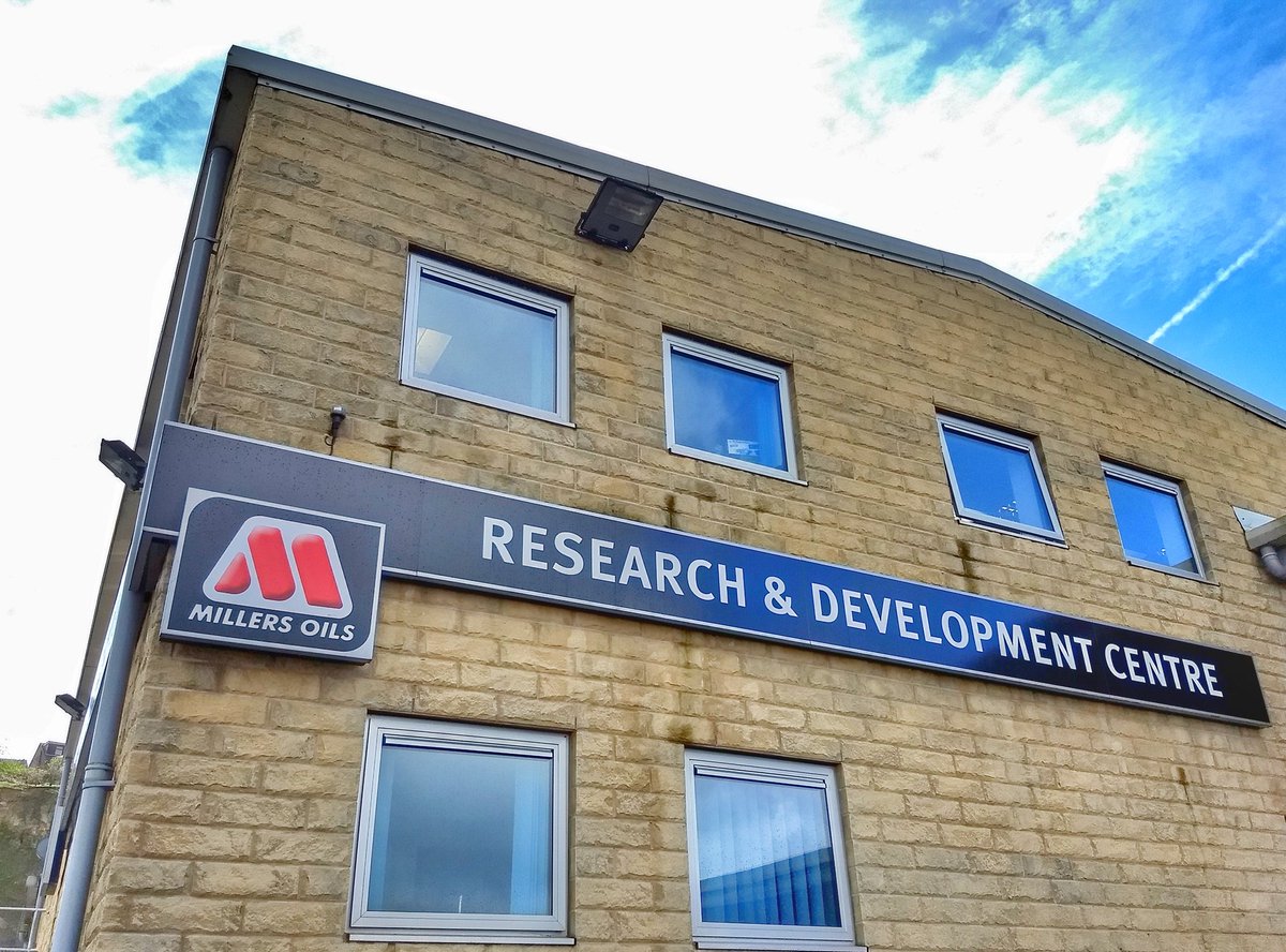 VBTDavid's tweet photo. I'm with another great local manufacturer this morning, the multi-award-winning @MillersOilsLtd. I was also given a tour of their impressive R&amp;D lab where they have developed some extremely innovative applications with nanoparticles. With thanks to @EEF_Insights #ukmfg https://t.co/F6mNrwLHgK