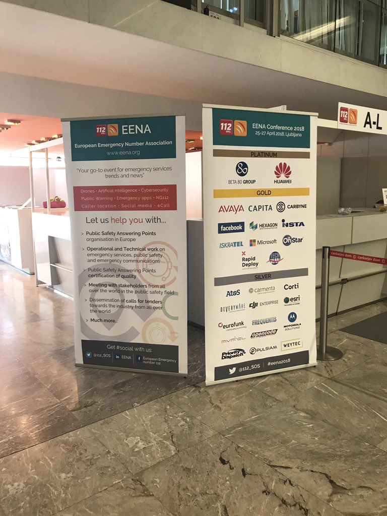 ASSMANNRecorde1's tweet photo. #EENA #publicsafety #criticalcommunications #EENA2018 #assmanntelecom #voicerecording https://t.co/yXG0pthVtq
