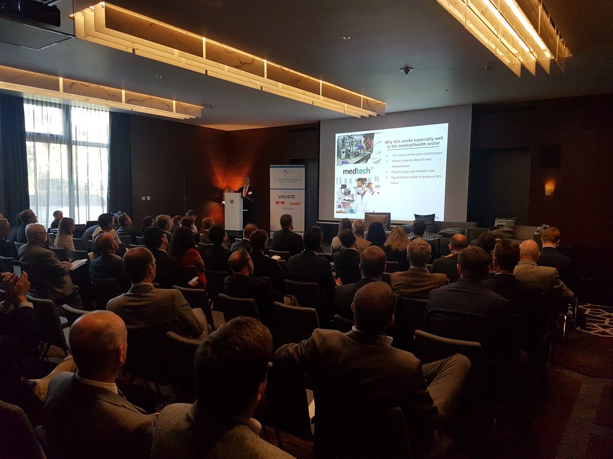 CampdenFB's tweet photo. Thanks to @ClearlySo @EPFL #BioAlps and #StateOfVaud for sponsoring the successful #MedTech Investing Europe Conference in #Lausanne, Switzerland @MTI_Europe https://t.co/GCMJpWcJPM https://t.co/qi3NZrIWSw