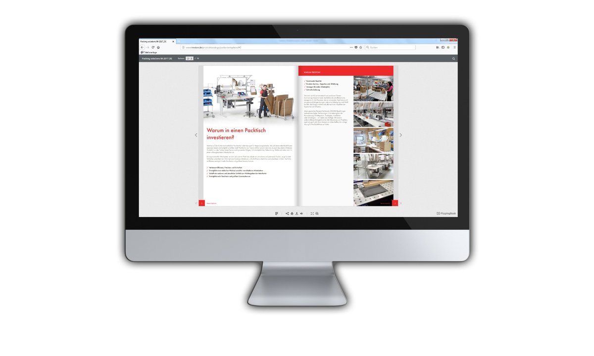 TRESTONGermany's tweet photo. Individuelle #Packarbeitsplätze für individuelle #Anforderungen: Unser #Produktkatalog zeigt Ihnen, welche Möglichkeiten unsere #Arbeitsplatzsysteme bieten: https://t.co/qzrj4y15x9 https://t.co/nj9PtMbM8f