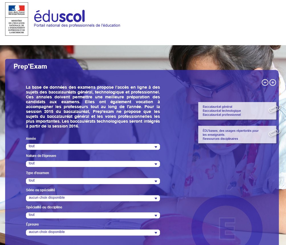 OnisepNA's tweet photo. Besoin d'aide pour préparer le #bac ? Le site #PrepExam du Portail @Eduscol propose un accès gratuit à tous les sujets du #baccalauréat général, technologique et des filières du #bacpro suivies par le plus grand nombre d'élèves > https://t.co/q7Opxa92kW #annales #examen https://t.co/JSNJVCgyDX
