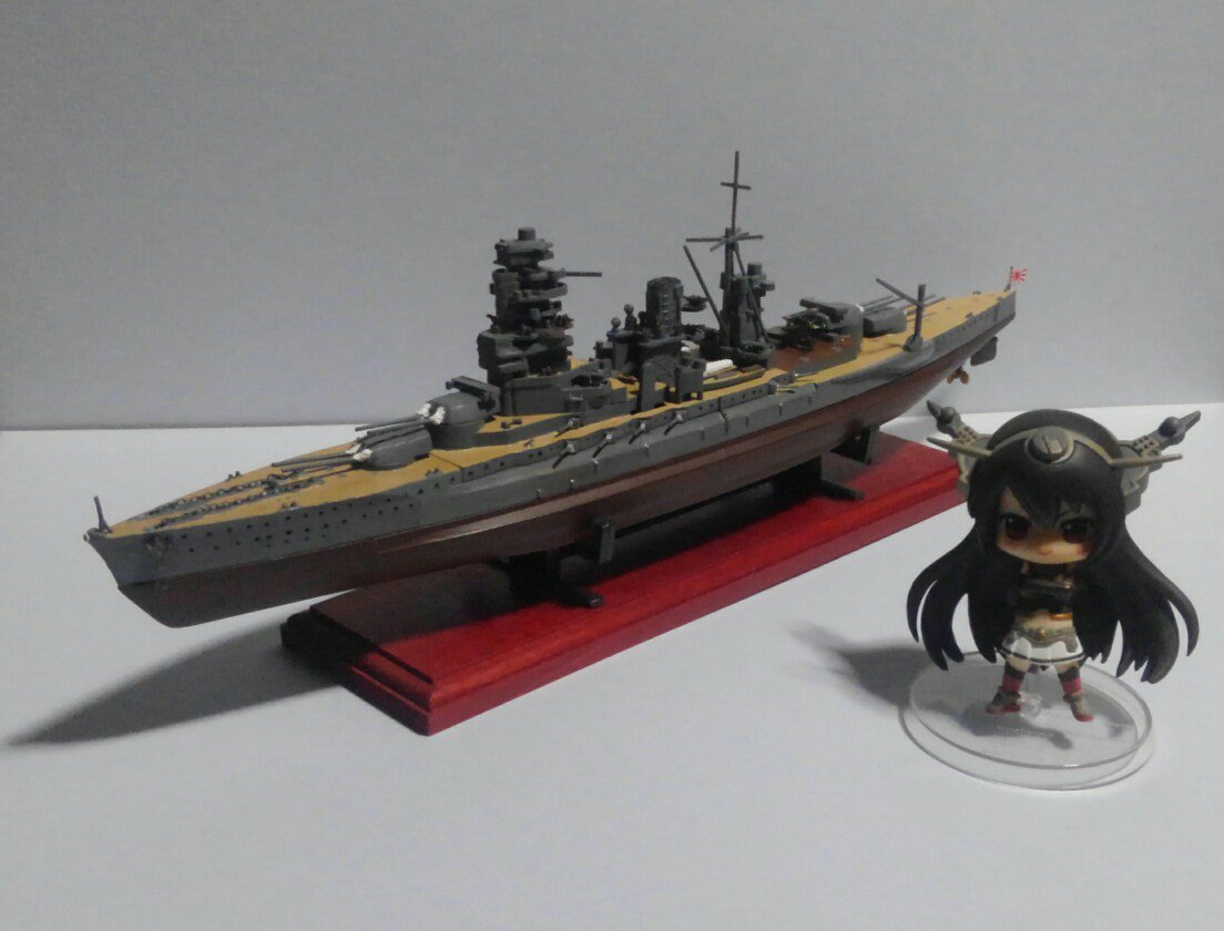 崎見吉生 No Twitter 子供の頃はゴム動力 モーターライズの船のプラモを未塗装 素組みで用水路で走らせて遊びましたが 成人後に初めてキチンと作ったのは ニチモ30 の長門 14 でした 艦これ5周年だから初めて作った艦船模型晒そうぜ