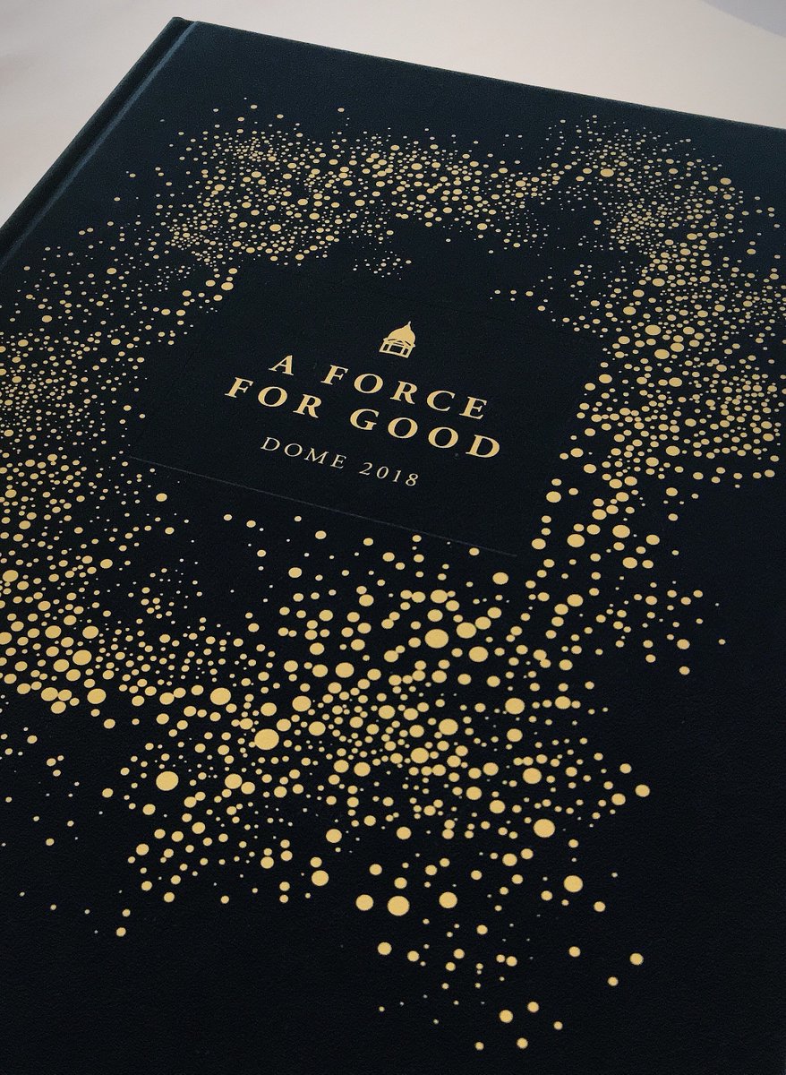 The Dome staff is proud to present you with the 2018 Dome yearbook: "A Force for Good." Have you picked up your copy yet? #notredame <a href="/mattcashore/">Matt Cashore</a> #nd <a href="/NDadmissions/">ND Admissions</a>