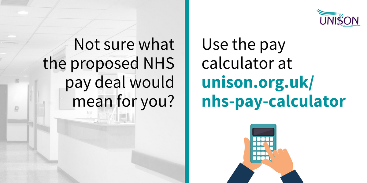 nhs pay deal calculator