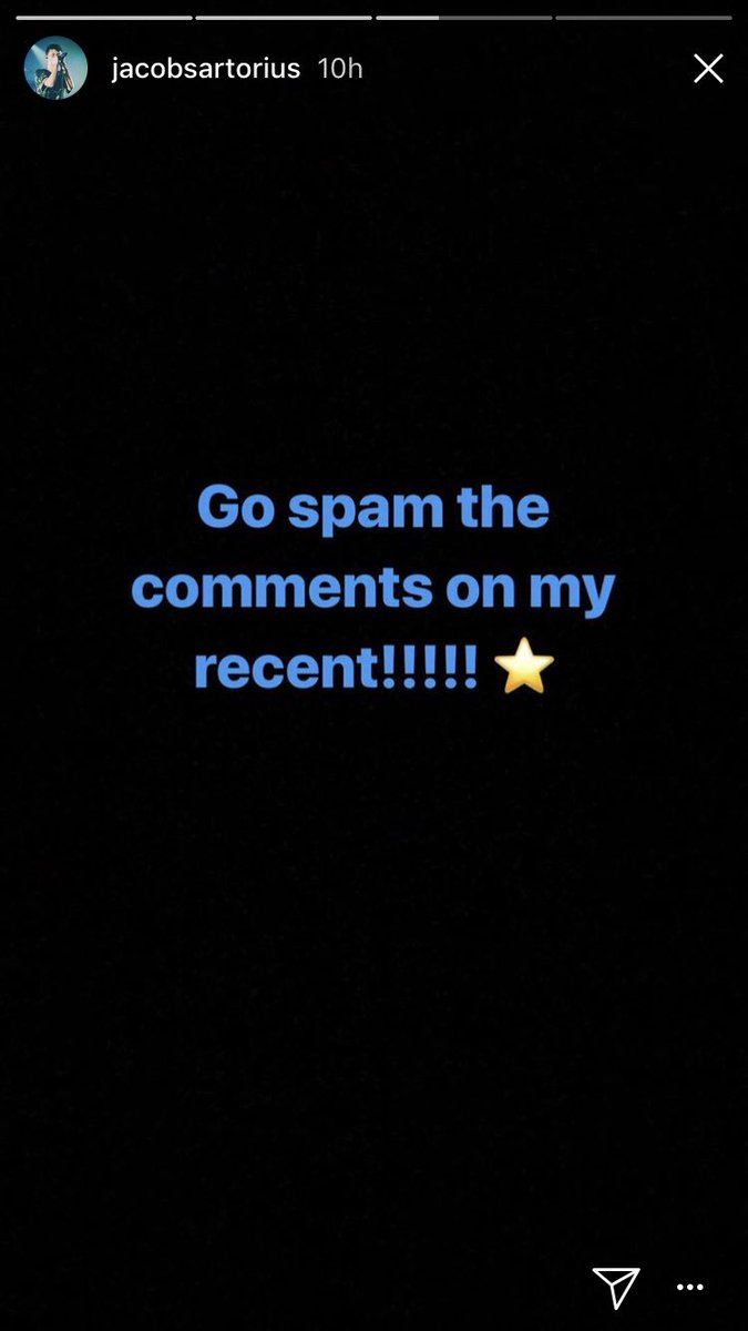 JacobsNotes's tweet image. Jacob in his stories. Are you excited about the new music coming?