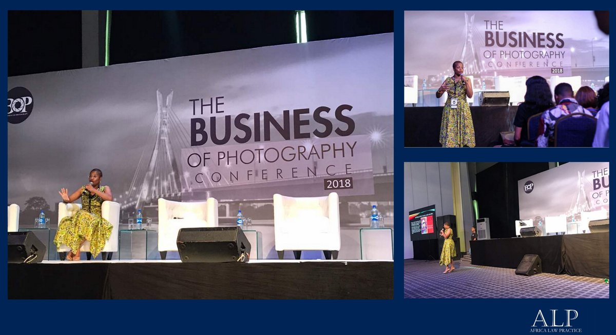 ALPNigeria's tweet photo. Our Partner, Oyinkansola Badejo-Okusanya speaking at The Business of Photography Conference 2018 on the various challenges within the Creative Industry especially as it affects intellectual property rights and ownership of content #BOPconference https://t.co/Wrg00US43U