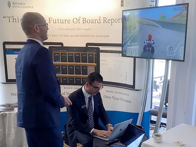 BoardIntel's tweet photo. Think you can race faster than we can build a board pack with our platform? 🚦🏁 Come find out on our stand at #GuernseyConf18 @ICSA_News @ICSAGSY https://t.co/n9j0X80wSb