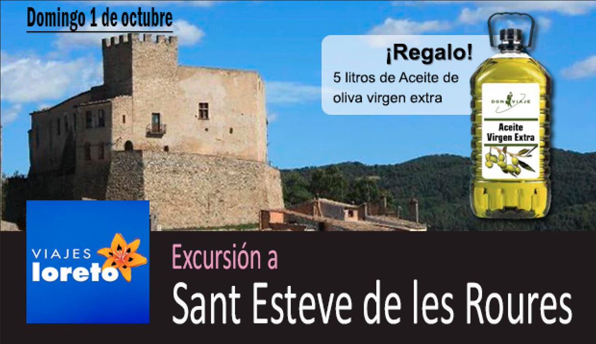 #SantEsteveDeLesRoures en un dia. Aprofita aquesta magnífica oferta