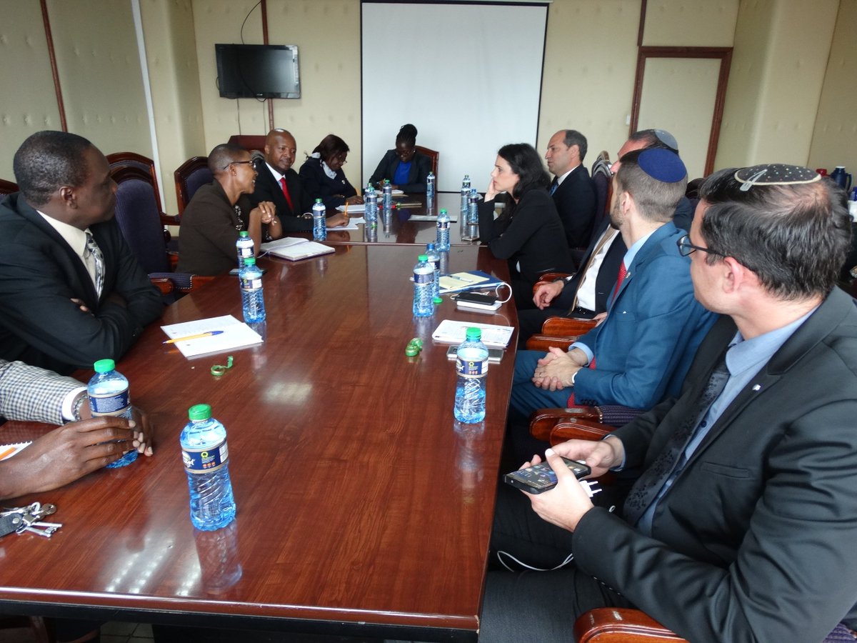 ODPP_KE's tweet photo. @Israel Minister for Justice Ayelet Shaked &amp; delegation called on .@ODPP_KE to discuss areas of mutual interest. The Minister and her team were received by SPP Dorcas Oduor on behalf of the DPP.

#CourtesyCall_ODPP https://t.co/kmRS3VMeRX