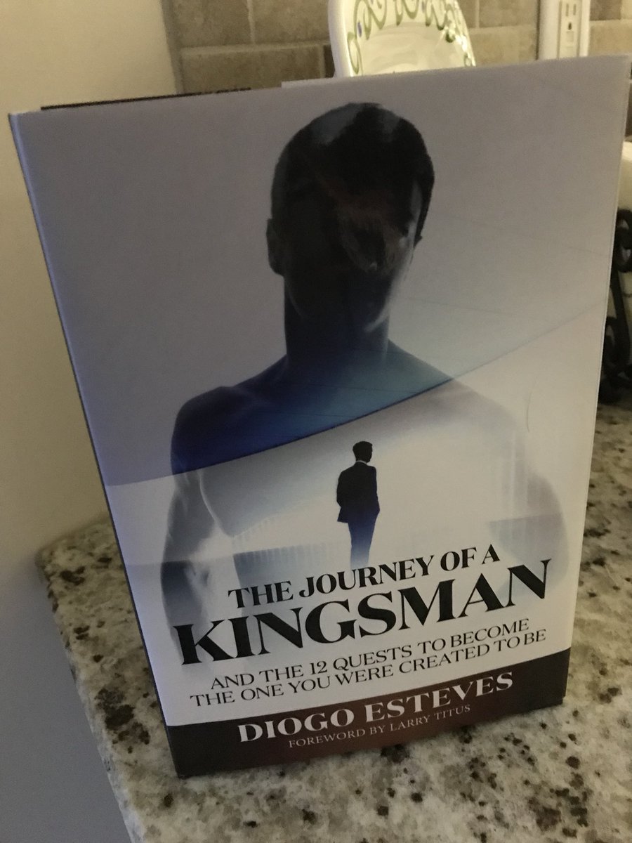 CMaxMan's tweet photo. Honored to work w Diogo Esteves on his new book, The Journey of a Kingsman. Get your copy. @diogorcesteves @HigherLife_Inc #12Quests #writing #editing https://t.co/Bp6XGshvGT