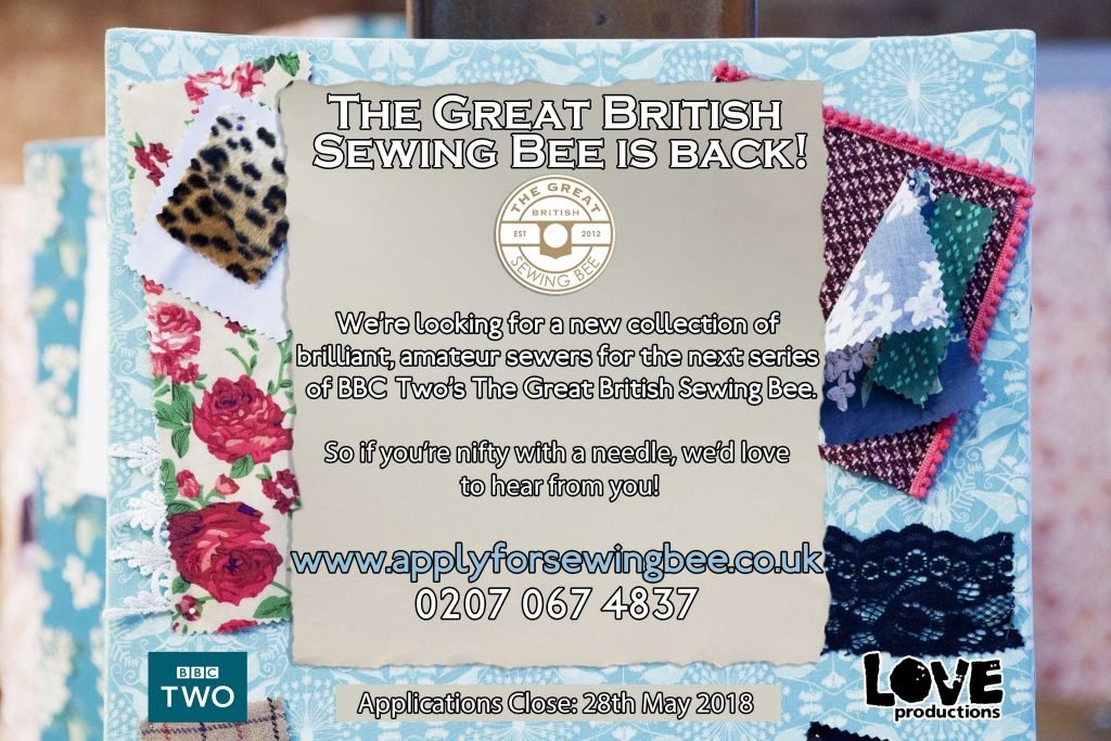 Oh my goodness - The Sewing Bee is coming back! 😍