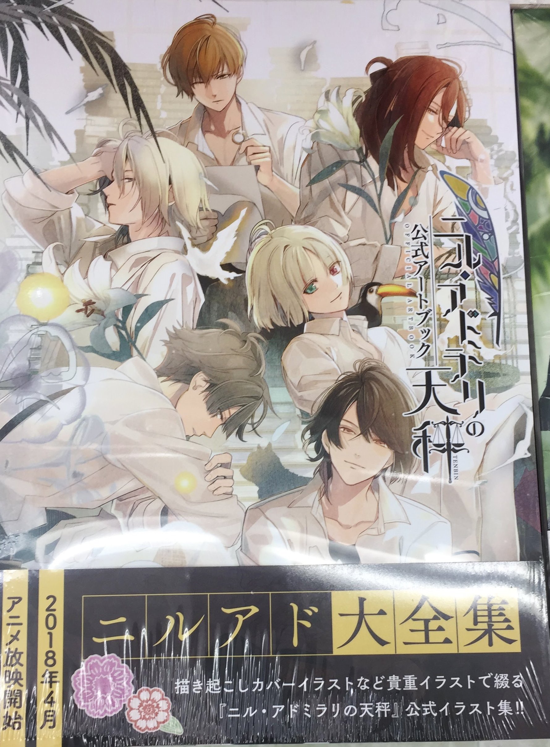アニメイト新潟 10時から19時まで営業しております 書籍入荷情報 ニル アドミラリの天秤 公式アートブック が入荷ガタ カバーイラストは 人気イラストレーター さとい先生による描き下ろし キャラクターデザイン イベントcgのイラストや各種