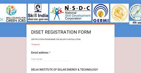 DelhiSolar's tweet photo. Now you can share your details and register directly. Click on the following link:
https://t.co/M3W298Jyvh…/1VEBqj4Lj8f2iu60Fq1lmMEyyYN8…/edit
#SolarEnergy, #SolarPV, #GERMI, #SkillIndia, #Skillcouncilforgreenjobs, #Training #Registration, #SolarPVTraining, #skill India. https://t.co/ig9pBukbU4