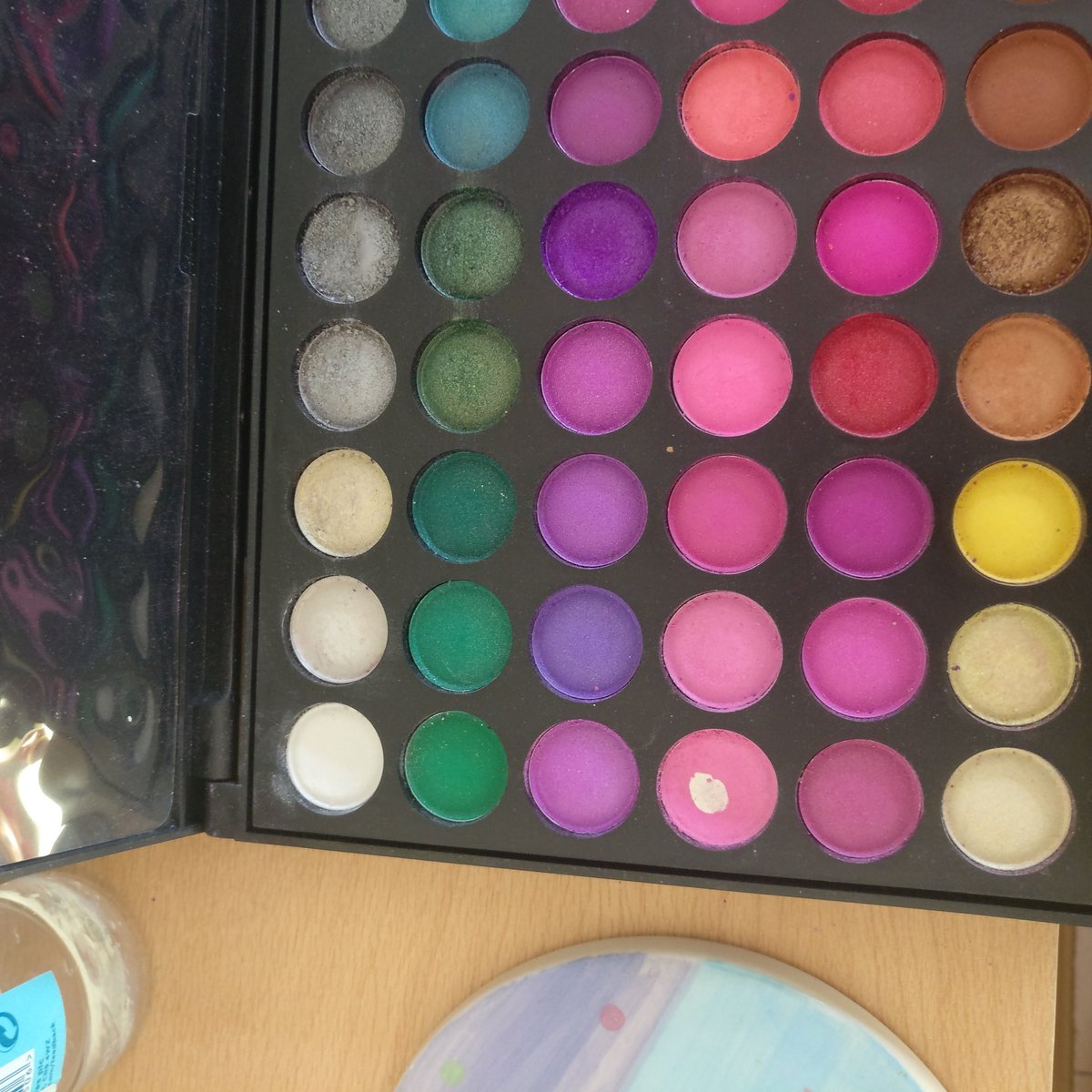 princess22pants's tweet photo. Approaching disaster! I'm running low on my favourite shade pink eyeshadow!
#yesilikepink #makeuplife #girlslikeus
#eyeshadow #itsnotjustpink #transgender https://t.co/T3sCcD6eAK