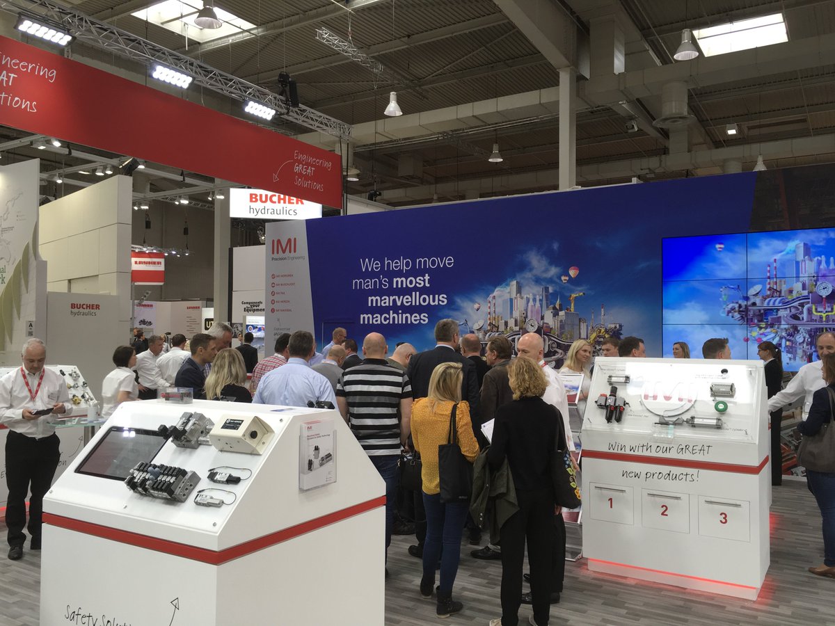Tag 3 <a href="/Hannover_Messe/">HANNOVER MESSE</a> #HM18. Wir erwarten massenhaftes Staunen in #Halle23 A40 über unsere fantastische Welt - imi.pe/pmuC30jCJI5