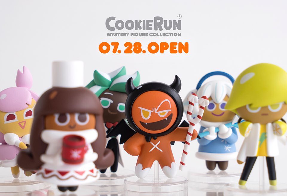 Cookie Run Mystery Season 4 Mini Figure 1ea Blind Random CookieRun Collection