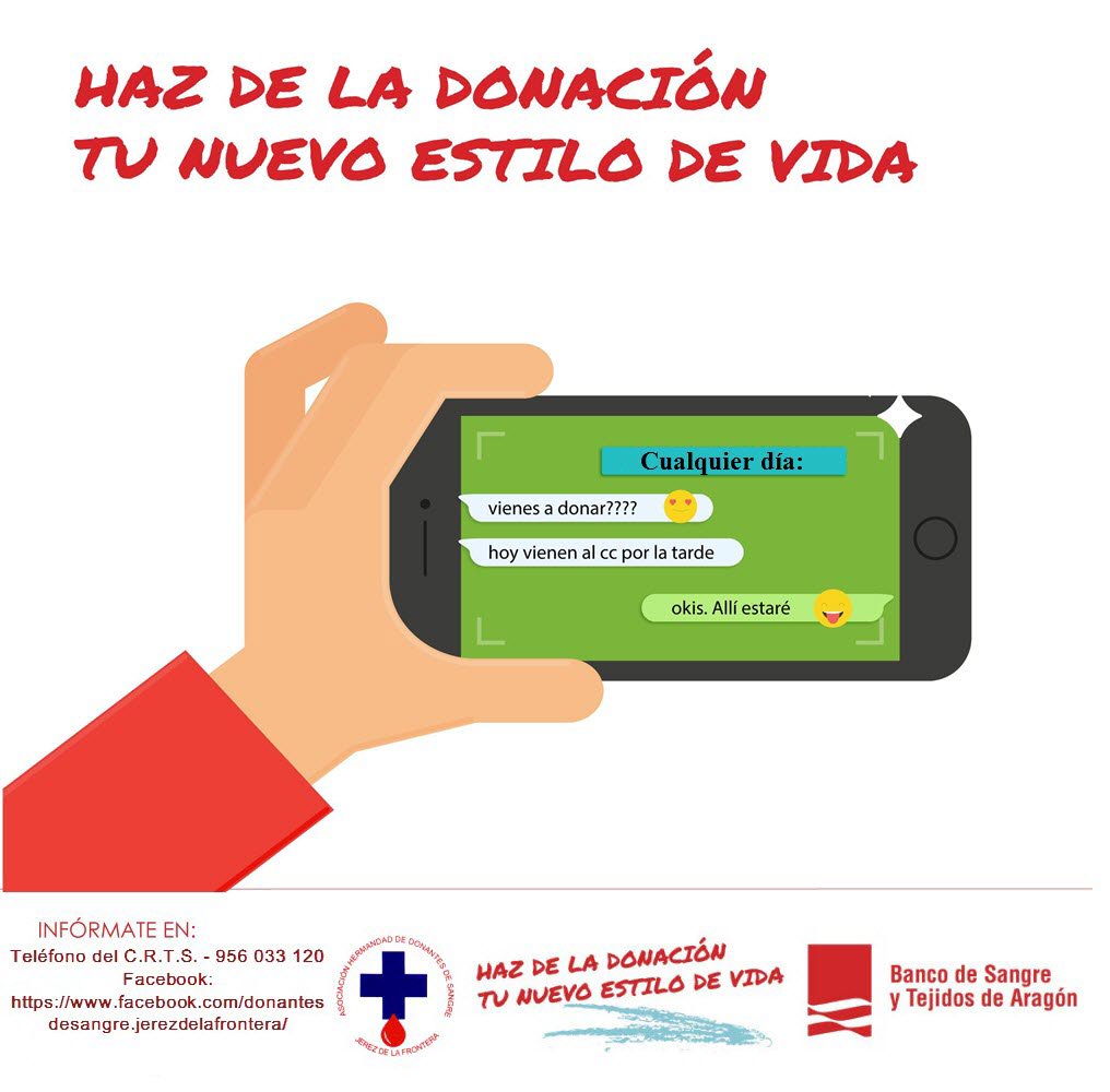 MIÉRCOLES 25 DE ABRIL #DONARSANGRE EN ❤️💉💪〽️
#ELTORNO Centro Cultural. Junto a la farmacia.
De 17:30 - 21:30 horas.
#DONASANGRE #DONAMÉDULA #SALVAVIDAS#REGALALATIDOS
<a href="/CDTORNO09/">C.D. El Torno 2009</a> <a href="/AgrPSOEElTorno/">Agr.PSOE El Torno</a> <a href="/HernanTornielli/">El Torno</a> <a href="/Asmelt_El_Torno/">Asociación Asmelt</a>