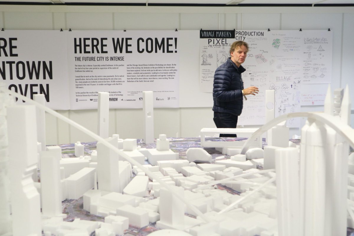 Eindhoven is onderweg met Winy 'Wonderland’ Maas. Maar, zo zegt columnist Pieter Hendrikse, "Eindhoven is van ons, niet van 'n ingevlogen tekentafelfantast." e52.nl/eindhoven-onde…