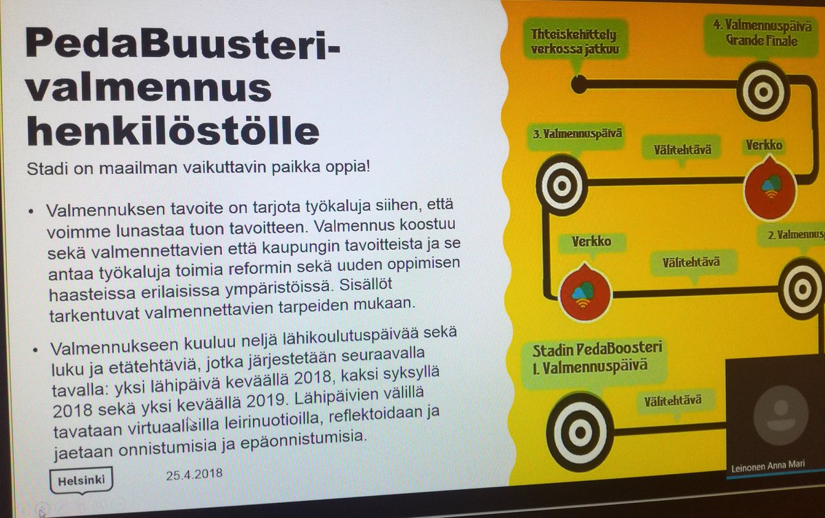 ReinaRiikka's tweet photo. #uusiamis vaatii uuden oppimista @StadinAO buustaa henkilöstöä muutokseen isolla koulutussatsauksella #ammatillinenkoulutus #hrmd https://t.co/0XimiQ4WJS