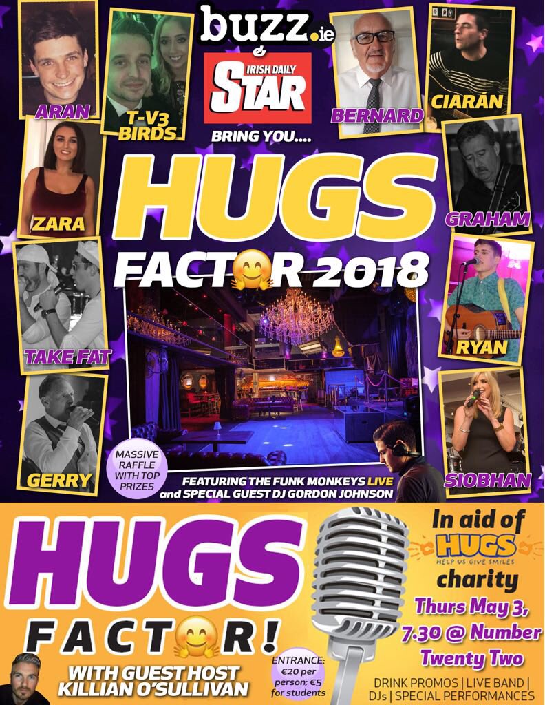 Avolennon's tweet image. @NumberTwenty2_ next Thursday 3rd of May for #Thehugsfactor 💜💛 acts are ready!!!!