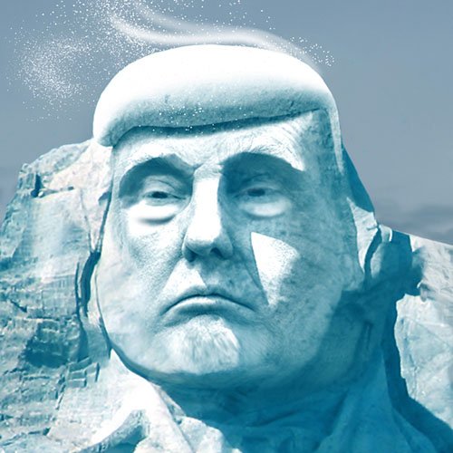 ProjectTrumpmor's tweet photo. @EconEconomics Hi! A Finnish NGO wants to build a 120ft tall ice sculpture of Donald Trump to the arctic in order to prove climate change. Can you help us to spread the word? Or could we even partner up? #ProjectTrumpmore
https://t.co/ChmlPY43TX  https://t.co/DIrXNczp4w https://t.co/mYSkp7PNE2