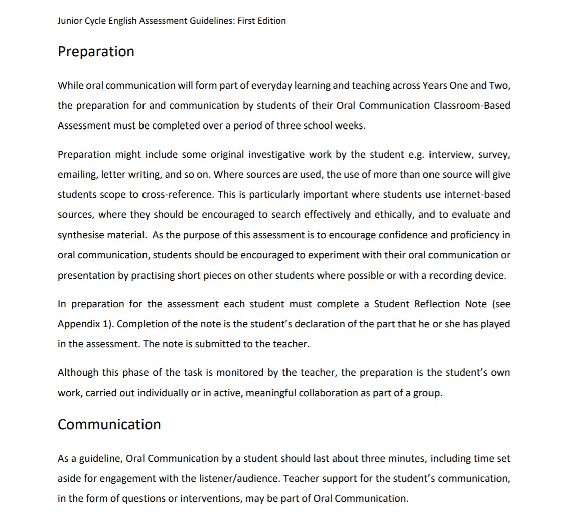 Jct English On Twitter The Window For Cba1 Oral Communication