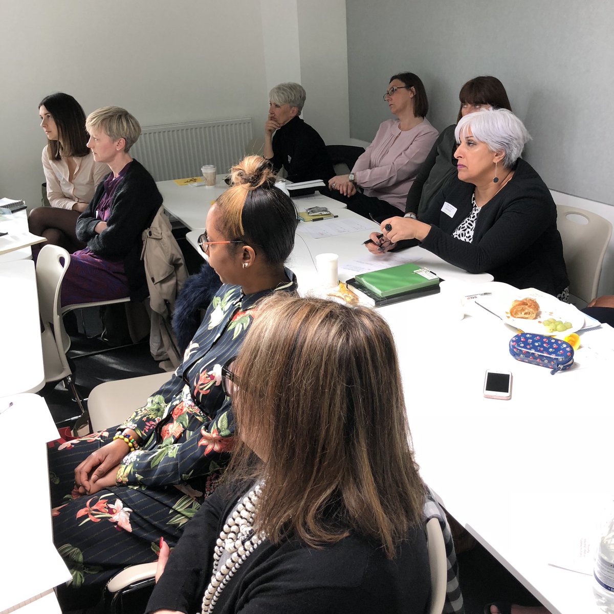 UL_Leadership's tweet photo. Leading Beyond One School - captivated audience listening to Sonia Close @SouthwarkTSA @UnitedLearning https://t.co/QA3NzJJfV4