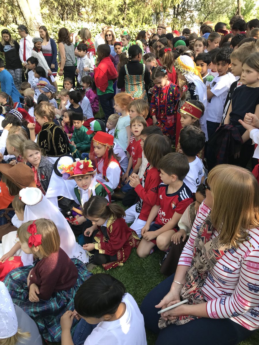 HeadBesaTurkey's tweet photo. All the he colors of our school community. The different places we call home celebrated at International Day @The_IPC @The_IMYC @COBISorg @iapsuk @The_IEYC https://t.co/DwJVvImTYB