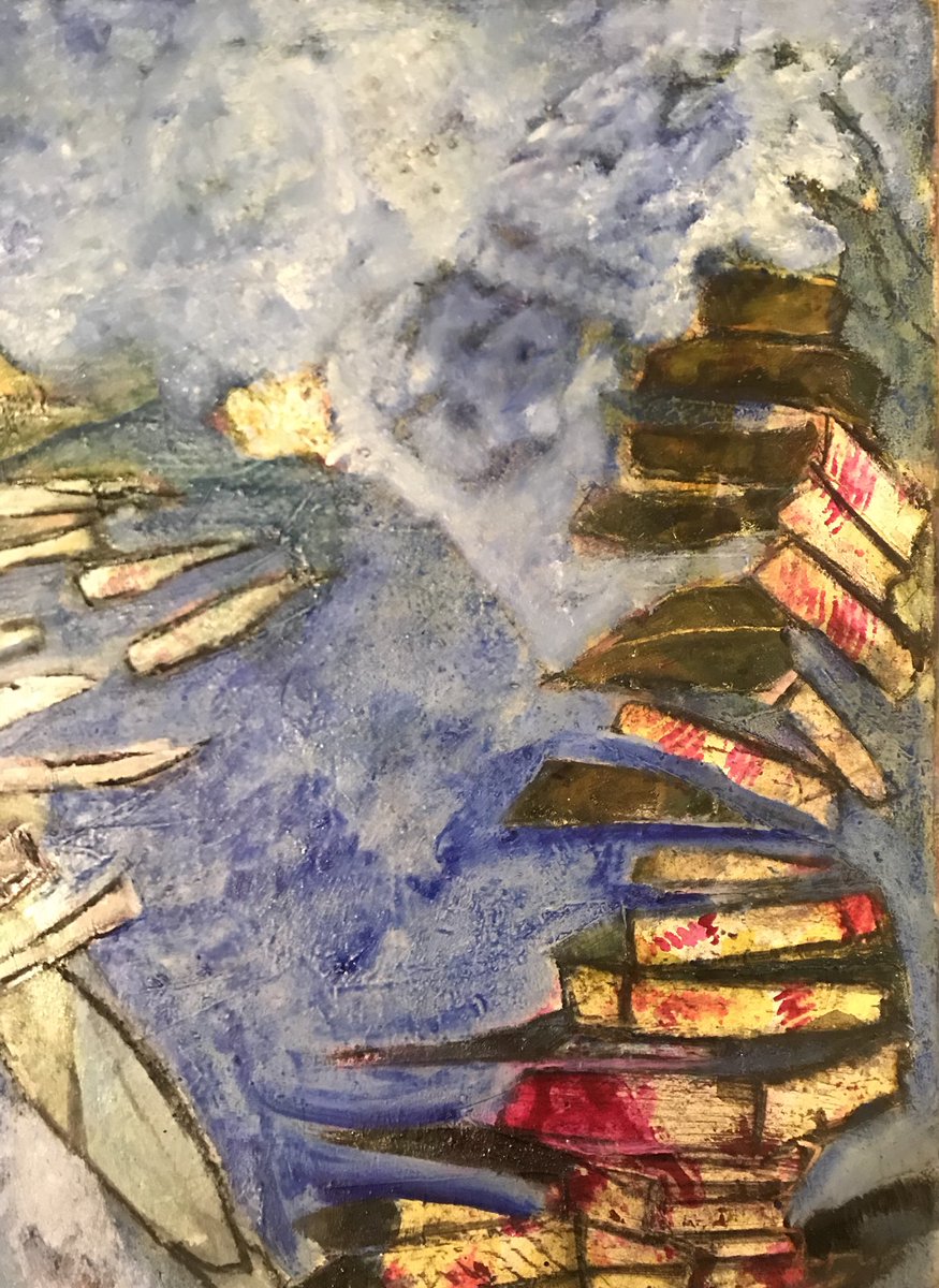 Bit of painting on this beautiful #AnzacDay in Melbourne