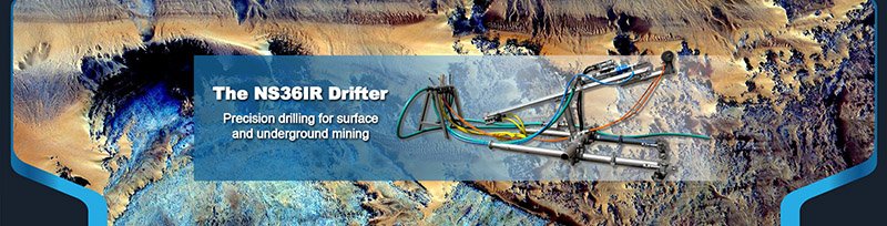 NASA_Eng's tweet image. Did you know that the NS36IR is a powerful 114 mm diameter bore drifter type rock drill with independently controlled rotation? Read the full article to find out more. ow.ly/okIj30jCXvE .Contact us to find out more ow.ly/r07B30jCXxi #Mining #NasaEngineering #RockDrill