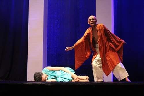 Setelah beberapa bulan di theter oleh beliau untuk bisa berteater #JemekSupardi dalam #Kelahiran #SemogaManusia