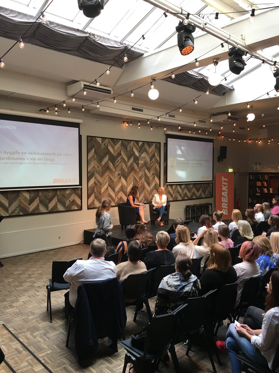 camillabjorkman's tweet photo. ”Ge mig fyra år och jag har byggt ett bolag i miljardklassen” – @lowengrip på Breakits #befashtech18. Love it! https://t.co/yFAJ1I0Zfz