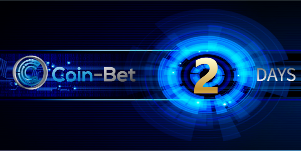 #ico #coin-bet #ethereum #bitcoin #betting #gambling
After about 48 hours, coin-bet ico starts.
An additional 10% bonus will be awarded for the first 8 hours of the first day.
Do not let go of our bonuses

JOIN NOW
COIN-BET.bet