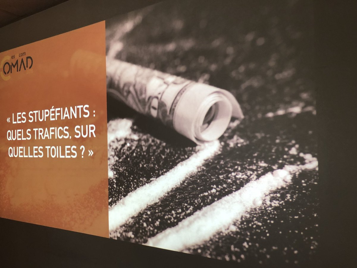 esupcomParis's tweet photo. Première conférence aujourd’hui ➡️ Les stupéfiants: quels trafics, sur quelles toiles ? C’est parti! #COMAD #ESUPCOMCOMAD #COMAD2018 #STUPEFIANTS https://t.co/dOgeOm9VSF