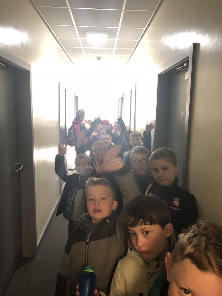 Harts_Class8's tweet photo. We are ready for our first activities of th day, and the sun is out! @Harts_Class7 @hartsholmeacad #kingswood #breakfastwasamazing https://t.co/qpietuh9M0