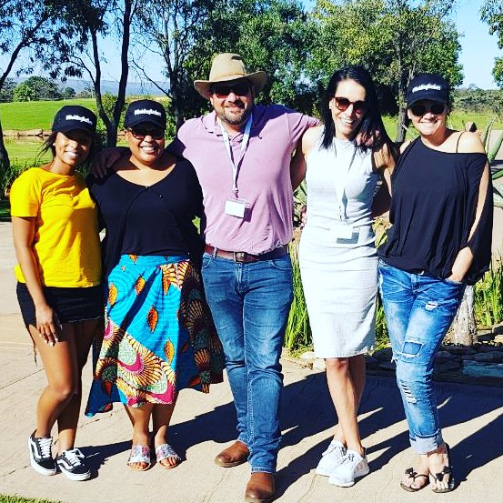 JamandiBekker's tweet image. When #mkrsa meets #weddingbashers at #mnetlocal #lekkerbekkers @BerneleeDaniell @zola_nene @officialdenise_zimba