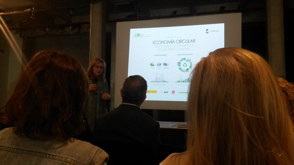 CircularECMad's tweet photo. Esta mañana escuchamos la #EstrategiaespañodeEconomiaCircular @ISMedioambiente @di_mad https://t.co/nk2ziRYxru