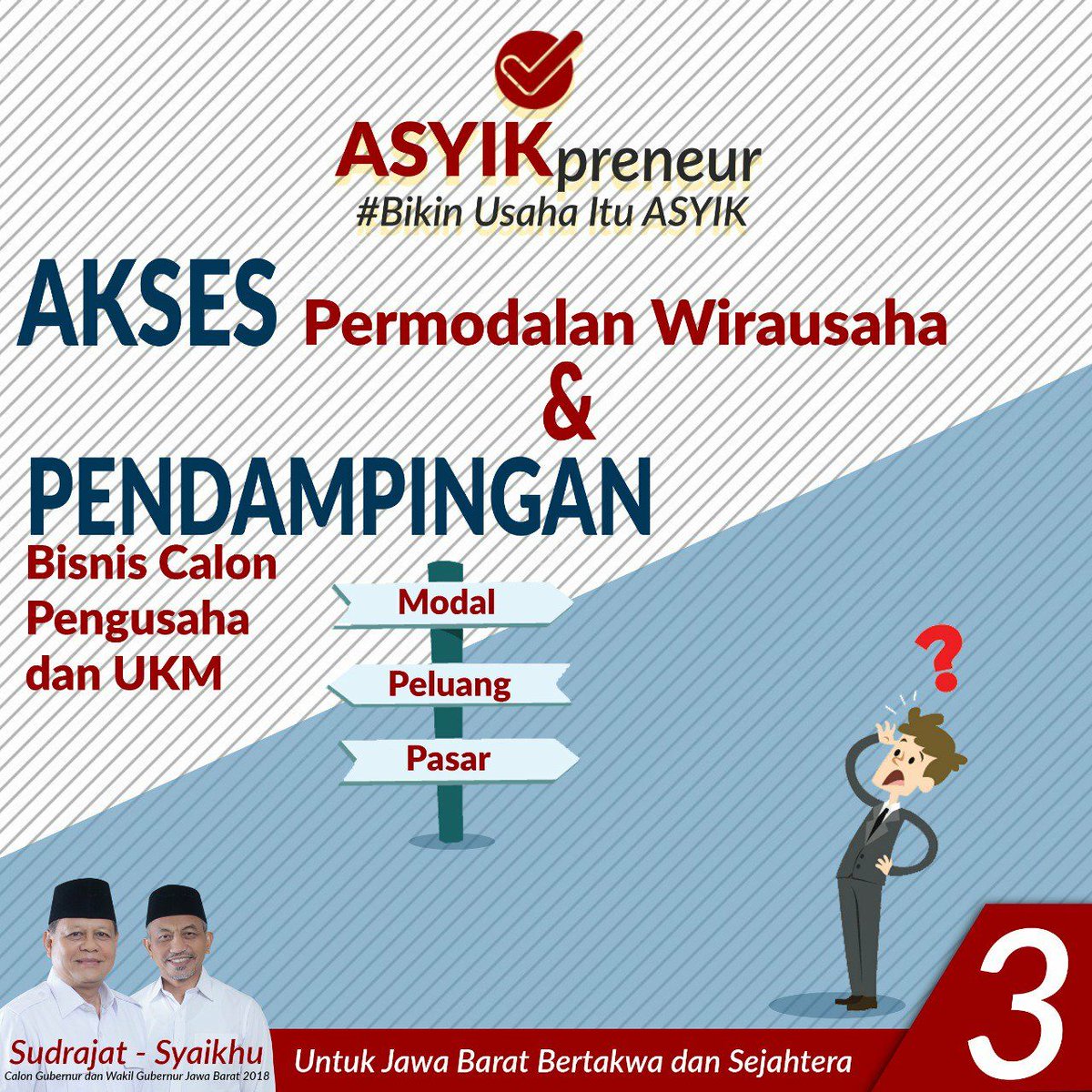 DodyFreeman's tweet photo. Cita-cita menjadi pengusaha sukses tidak hanya mimpi, bisa kita wujudkan bersama Asyikpreneur #AsyikJadiPengusaha https://t.co/3liw299brw