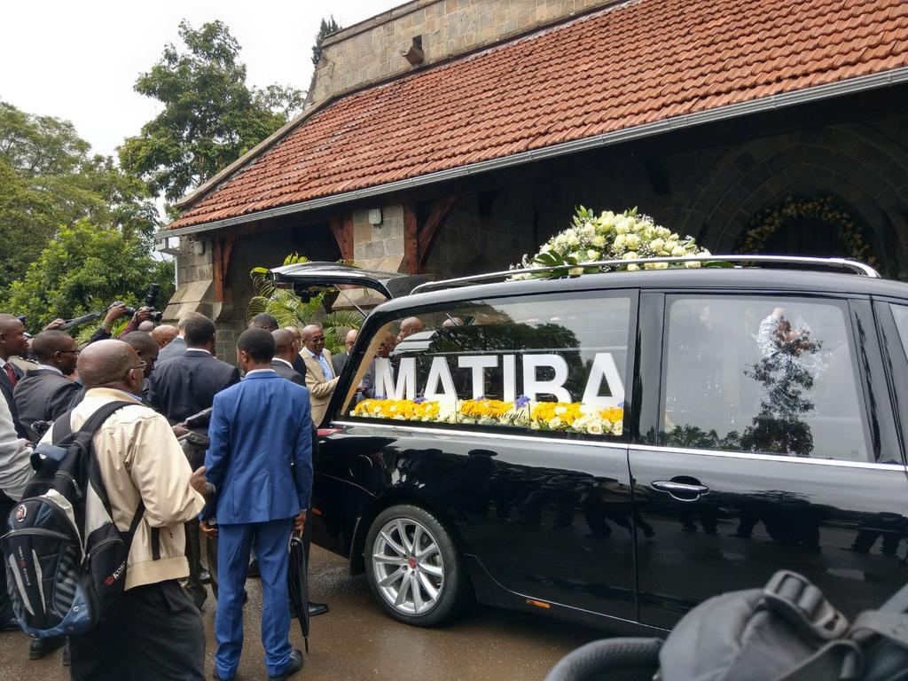 Matiba memorial service at All Saints Cathedral, Nairobi #RIPKennethMatiba