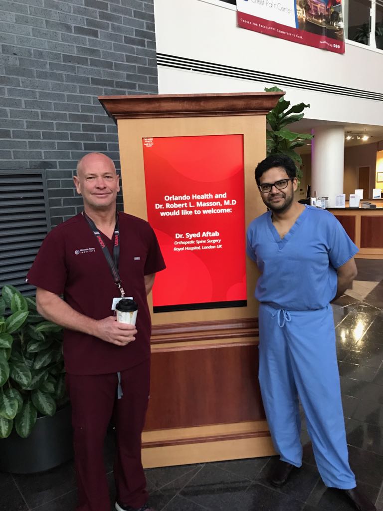 Very excited: Complex Spine consultant, Syed Aftab, is the first to offer innovative iMAS #surgery in the UK complexspine.london/complex-spine-…