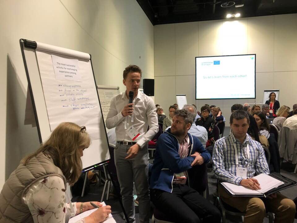 REGIO_MOB's tweet photo. #ExperienceFair @interregeurope @Sofia
Transferring practices - The @REGIO_MOB experience👍🏻 https://t.co/xfb8MugCTz