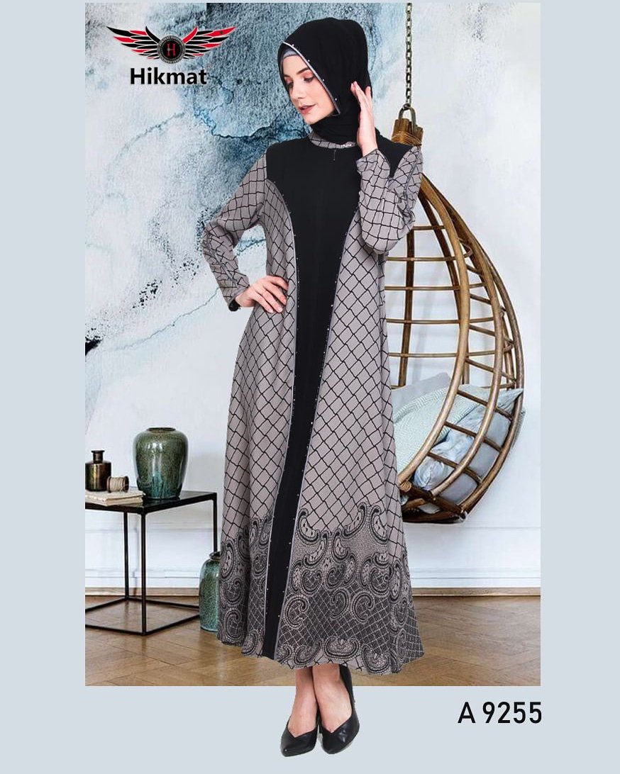 Gamis Hikmat  2022 Voal Motif