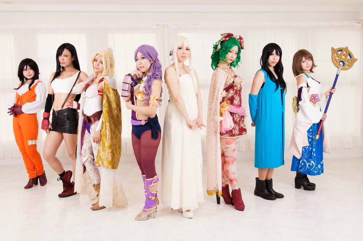 Uzivatel 天使りのあ 5 22 23撮影会 Na Twitteru Final Fantasy ヒロインあわせ Ffx ユウナ P Shun Nc30 Ff コスプレ
