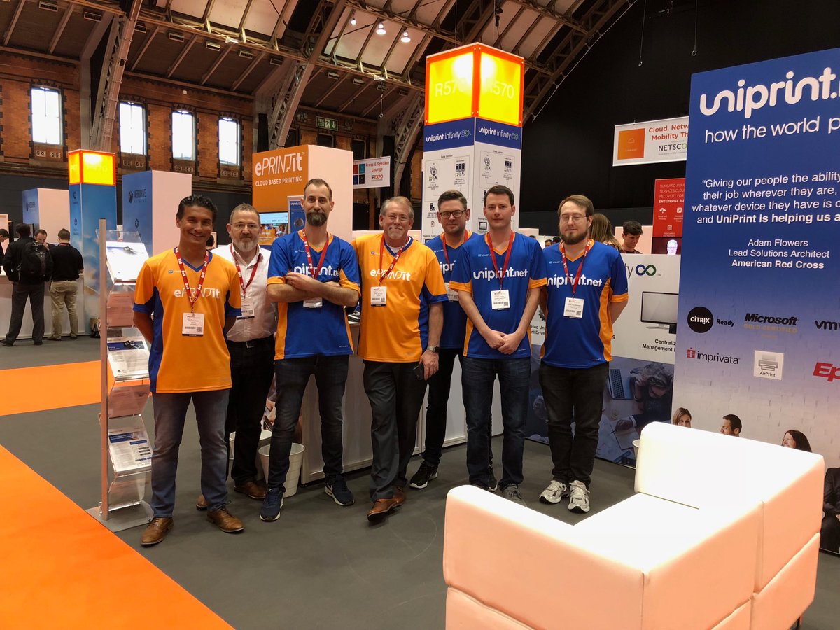 mpatenaude's tweet photo. In beautiful but rainy Manchester at IPEXPO Manchester #eprintit #uniprint.net #kanban #rdt show casing cloud print solutions https://t.co/96HGPraIEZ