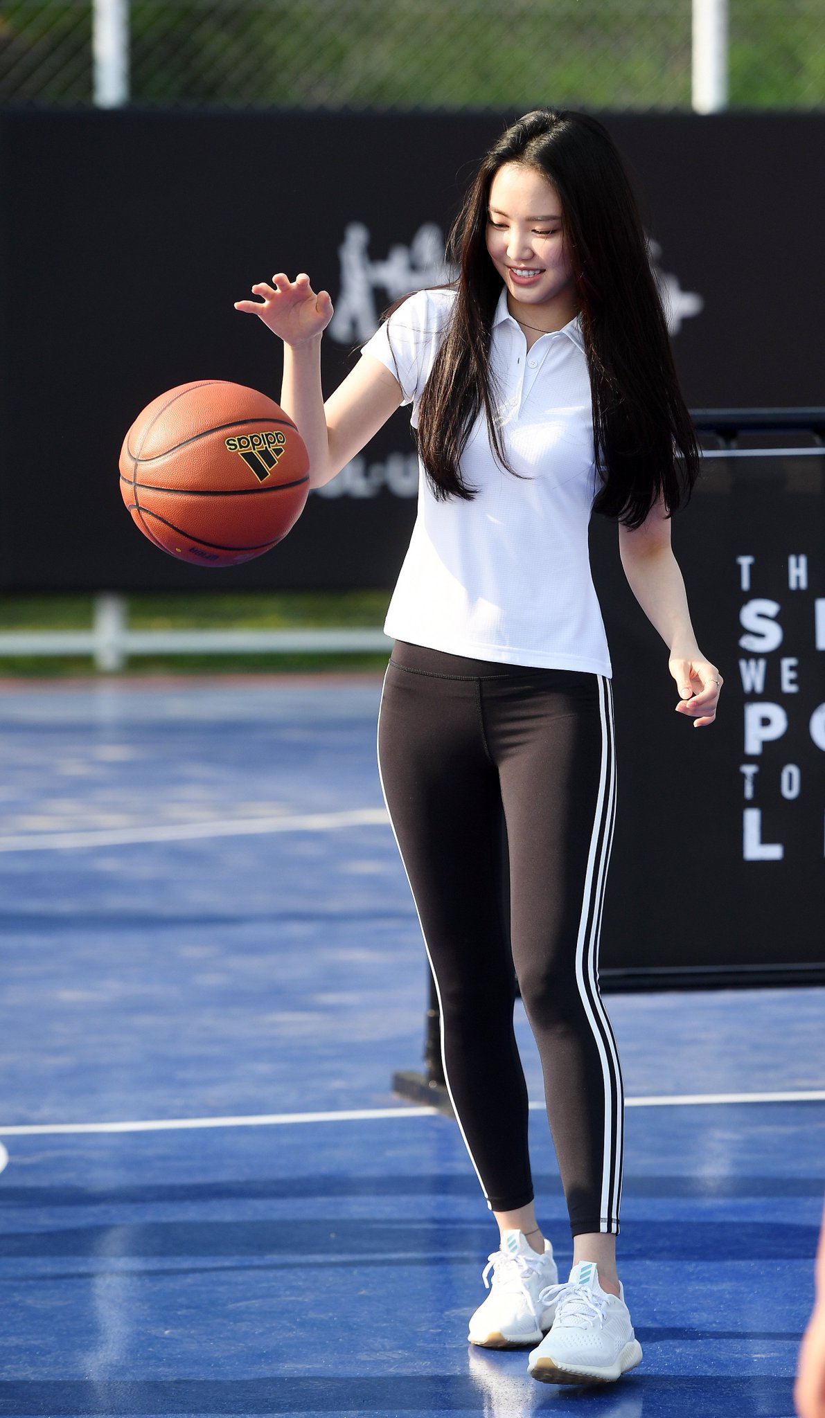 kpopping on Twitter: "180425 Naeun at Adidas x sports project #Apink https://t.co/vD07TVrSxM" / Twitter