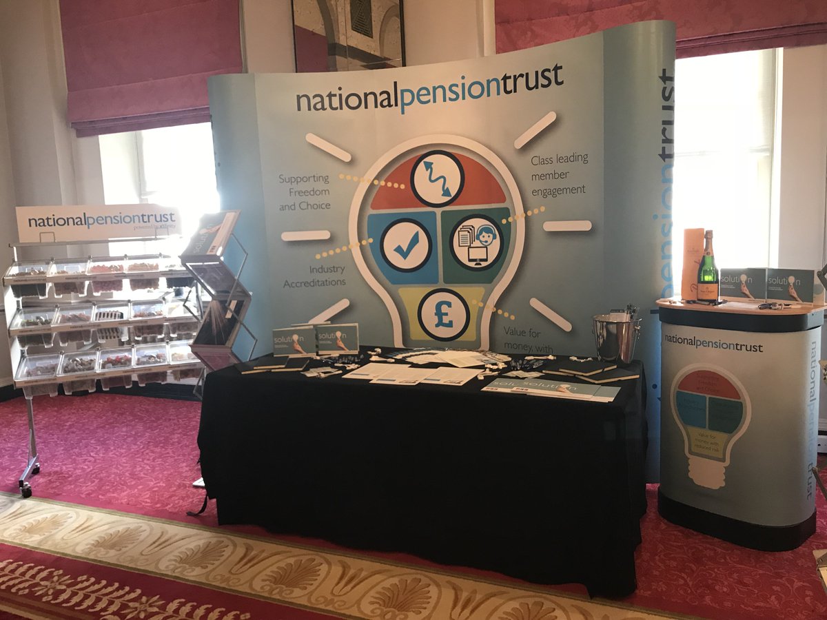 NatPenMT's tweet image. Morning all - pop by and say hello to the #NPT team at the @ProfPensions #DCconference. Our very own Paul Armitage will be speaking at 11:15am about #MasterTrusts and the current state of the market.